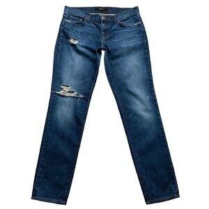 J BRAND Womens Jeans size 4 W27 Dark Wash Denim Aidan Cotton Stretch Slim x31"in